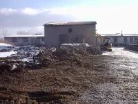 Likvidace betonových podstavců