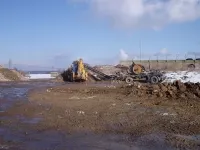 Likvidace betonových podstavců