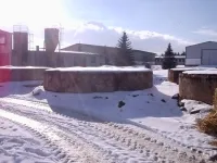 Likvidace betonových podstavců
