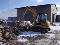 Likvidace betonových podstavců