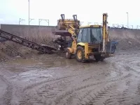 Likvidace betonových podstavců